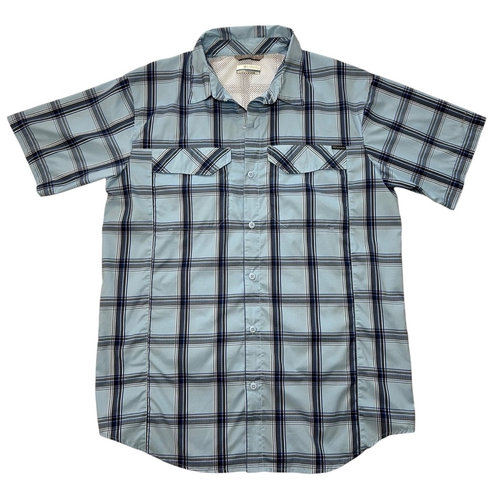 Columbia OmniShade Vented Breathable Shirt Mens SZ Medium Casual Outdoor Comfort